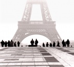 Tour Eiffel et personnages 2 
