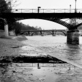 Pont des Arts pluie