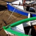barques verte et bleue
