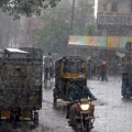 La mousson à Jodhpur