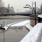 Neige à Paris, mardi 7 février