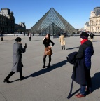 Paris, le Louvre, lundi 26 février