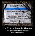 Le Cricriathlon de Menton