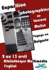 Affiche expo Laurent Mallet