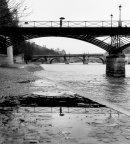 Pont des Arts pluie