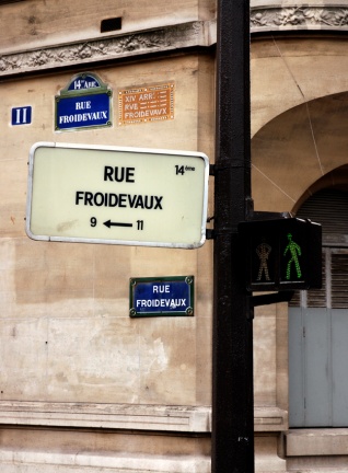 Rue Froidevaux probablement