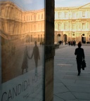 Reflet affiche Louvre 