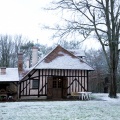 maison en hiver