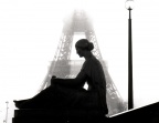 Tour Eiffel et Statue 