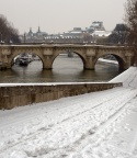 Paris, samedi 19 janvier
Pont Neuf et Louvre