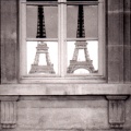 Deux Tours Eiffel, École Militaire. Paris.
