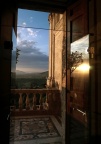 Soirée d'été à la Villa d'Este, Italie.