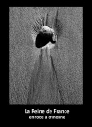 La Reine de France en photo noir et blanc