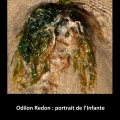 Odilon Redon : Portrait de l'Infante