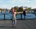 Le Pont des Arts, mardi 16 octobre