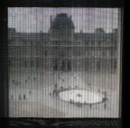 Albert Mallet : Vue de la Cour Carrée du Louvre depuis ma fenêtre