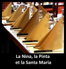 La Nina, la Pinta et la Santa Maria