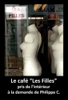 Le café Les Filles cher à l'écrivain Philippe C.