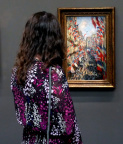 Claude Monet, La rue Montorgueil, Orsay avr 22