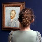 Van Gogh, Autoportrait, Orsay fev 25 